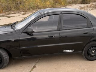 2007 Chevrolet Lanos I, чёрный, 220000 рублей, вид 4