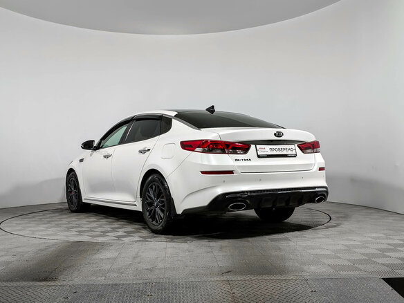 2018 Kia Optima IV Рестайлинг, белый, 1497800 рублей - вид 6