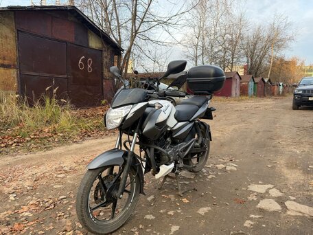 2023 Bajaj Pulsar 125, белый, 105000 рублей, вид 1