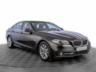 2016 BMW 5 серии 520i VI (F10/F11/F07) Рестайлинг, чёрный, 2100000 рублей, вид 3