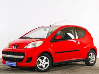 2010 Peugeot 107 I Рестайлинг, красный, 729000 рублей, вид 3