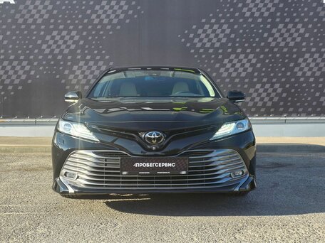 2019 Toyota Camry VIII (XV70), чёрный, 2940000 рублей, вид 5