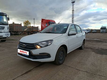 2024 Lada (ВАЗ) Granta I Рестайлинг, белый, 539400 рублей, вид 2