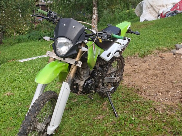 2013 Racer Enduro, зелёный, 70000 рублей - вид 1