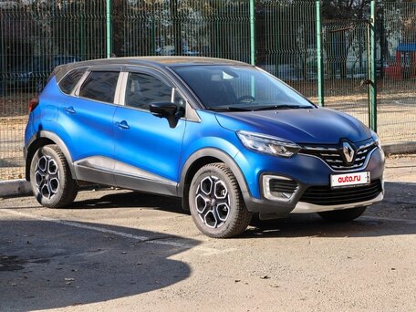 2021 Renault Kaptur I Рестайлинг, синий, 1450000 рублей, вид 3