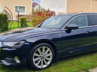 2019 Audi A6 40 TDI V (C8), синий, 4350000 рублей, вид 1