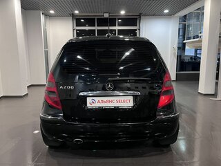 2006 Mercedes-Benz A-Класс 200 II (W169), чёрный, 530000 рублей, вид 4