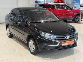 2021 Lada (ВАЗ) Granta I Рестайлинг, чёрный, 639000 рублей, вид 3