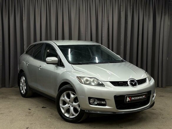 2008 Mazda CX-7 I, серебристый, 769888 рублей - вид 1