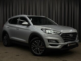 2018 Hyundai Tucson III Рестайлинг, серебристый, 2549777 рублей, вид 3