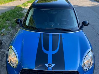 2010 Mini Countryman Cooper S I, голубой, 1120000 рублей, вид 4