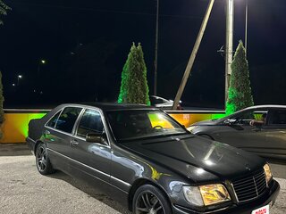 1994 Mercedes-Benz S-Класс 420 Long III (W140), чёрный, 550000 рублей, вид 3