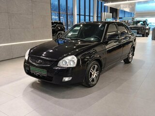 2008 Lada (ВАЗ) Priora I, чёрный, 279000 рублей, вид 3