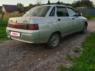 2002 Lada (ВАЗ) 2110, серебристый, 105000 рублей, вид 2