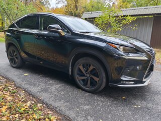 2021 Lexus NX 200 I Рестайлинг, чёрный, 3400000 рублей, вид 3