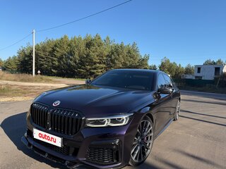 2019 BMW 7 серии 730d xDrive VI (G11/G12) Рестайлинг, фиолетовый, 6600000 рублей, вид 2