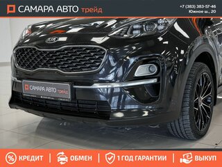 2020 Kia Sportage IV Рестайлинг, чёрный, 1925000 рублей, вид 3