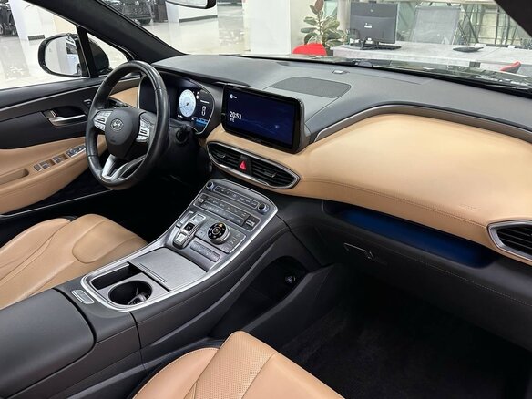 2021 Hyundai Santa Fe IV Рестайлинг, чёрный - вид 13