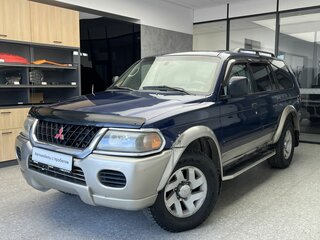 2001 Mitsubishi Montero Sport I, синий, 611000 рублей, вид 1