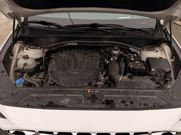 2020 Hyundai Santa Fe IV Рестайлинг, белый, 4200000 рублей - вид 7
