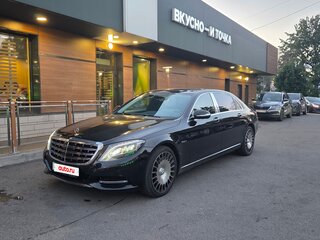 2016 Mercedes-Benz Maybach S-Класс 500 I (X222), чёрный, 5500000 рублей, вид 3