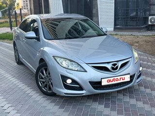 2012 Mazda 6 II (GH) Рестайлинг, серебристый, 990000 рублей, вид 4