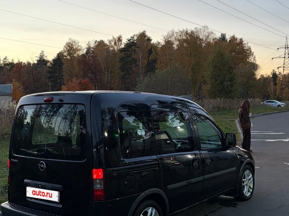 2008 Opel Combo C Рестайлинг, чёрный, 750000 рублей - вид 3