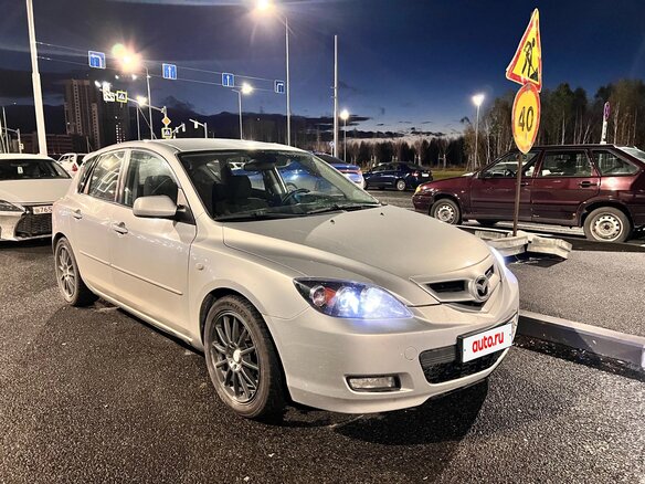 2008 Mazda 3 I (BK) Рестайлинг, серебристый, 540000 рублей - вид 2