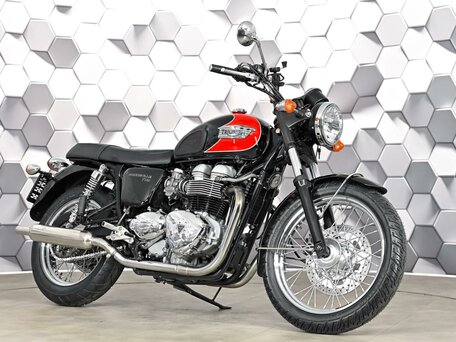 2008 Triumph Bonneville T100, чёрный, 539000 рублей, вид 1