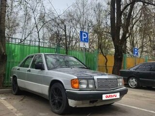 1991 Mercedes-Benz 190 (W201), серый, 165000 рублей, вид 2