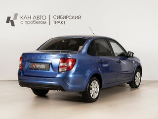2019 Lada (ВАЗ) Granta I Рестайлинг, синий, 540000 рублей, вид 3