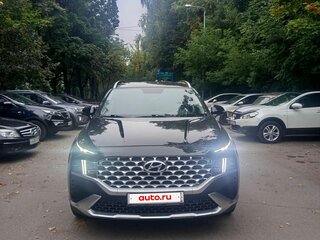 2021 Hyundai Santa Fe IV Рестайлинг, чёрный, 3200000 рублей, вид 2