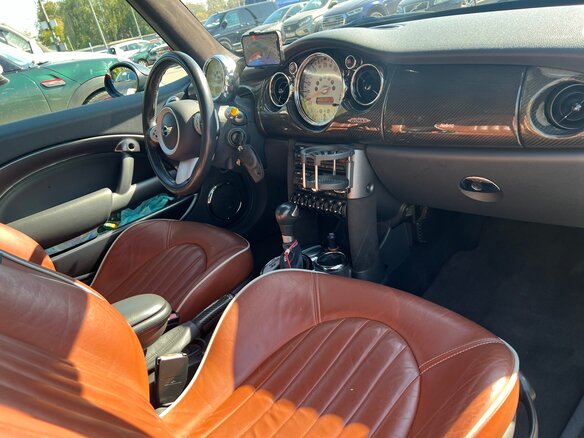 2006 Mini Hatch Cooper S I (R50), серый, 1070000 рублей - вид 12