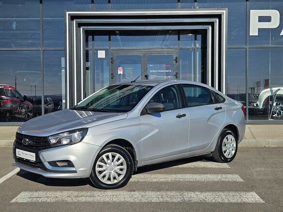 2019 Lada (ВАЗ) Vesta I, серебристый, 866000 рублей