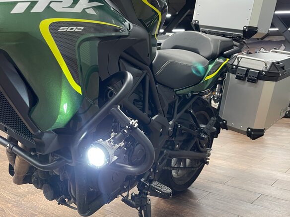 2025 Benelli TRK 502, зелёный, 540000 рублей - вид 11