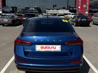 2020 Skoda Rapid II, синий, 1600000 рублей, вид 5