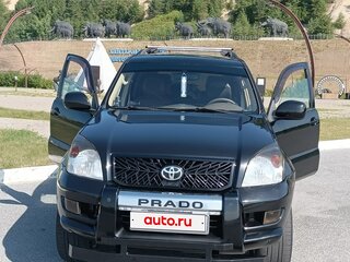 2005 Toyota Land Cruiser Prado 120 Series, чёрный, 1599000 рублей, вид 2