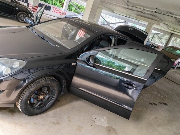 2008 Opel Astra H Рестайлинг, чёрный, 345000 рублей - вид 17