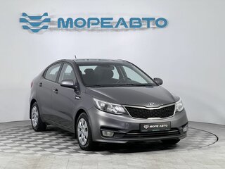 2015 Kia Rio III Рестайлинг, коричневый, 1100000 рублей, вид 3