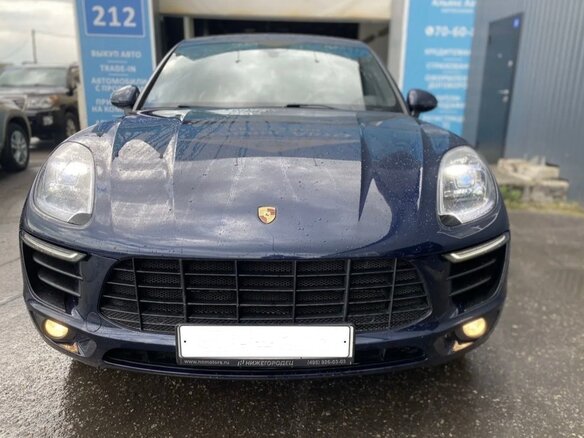 2017 Porsche Macan I, синий, 3000000 рублей - вид 3