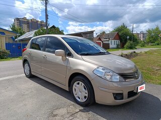 2010 Nissan Tiida I, коричневый, 825000 рублей, вид 1