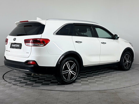 2016 Kia Sorento III Prime, белый, 2390000 рублей - вид 4