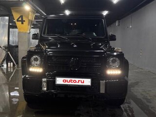 2016 Mercedes-Benz G-Класс 500 II (W463) Рестайлинг 4, чёрный, 5199900 рублей, вид 2
