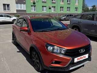 2018 Lada (ВАЗ) Vesta SW I, оранжевый, 970000 рублей, вид 1