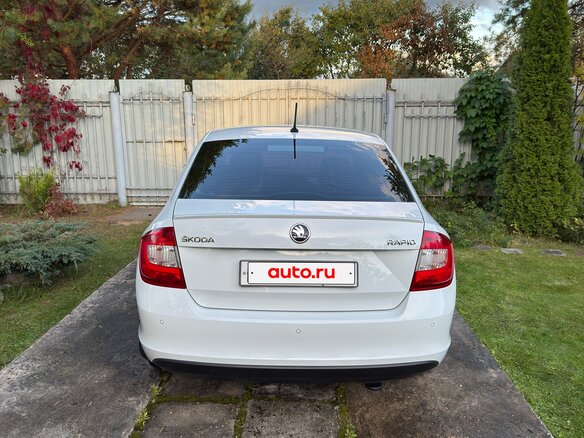 2016 Skoda Rapid I, белый, 1100000 рублей - вид 6