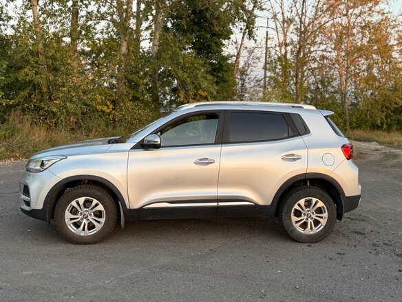 2021 Chery Tiggo 4 I Рестайлинг, серебристый - вид 3