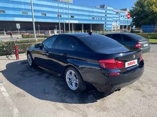2014 BMW 5 серии 520i VI (F10/F11/F07) Рестайлинг, чёрный, 1900000 рублей, вид 3
