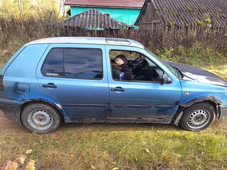 1994 Volkswagen Golf III, голубой, 35000 рублей, вид 2