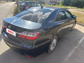 2017 Toyota Camry VII (XV50) Рестайлинг, чёрный, 1800000 рублей, вид 2