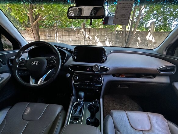 2018 Hyundai Santa Fe IV, серый, 1650000 рублей - вид 7